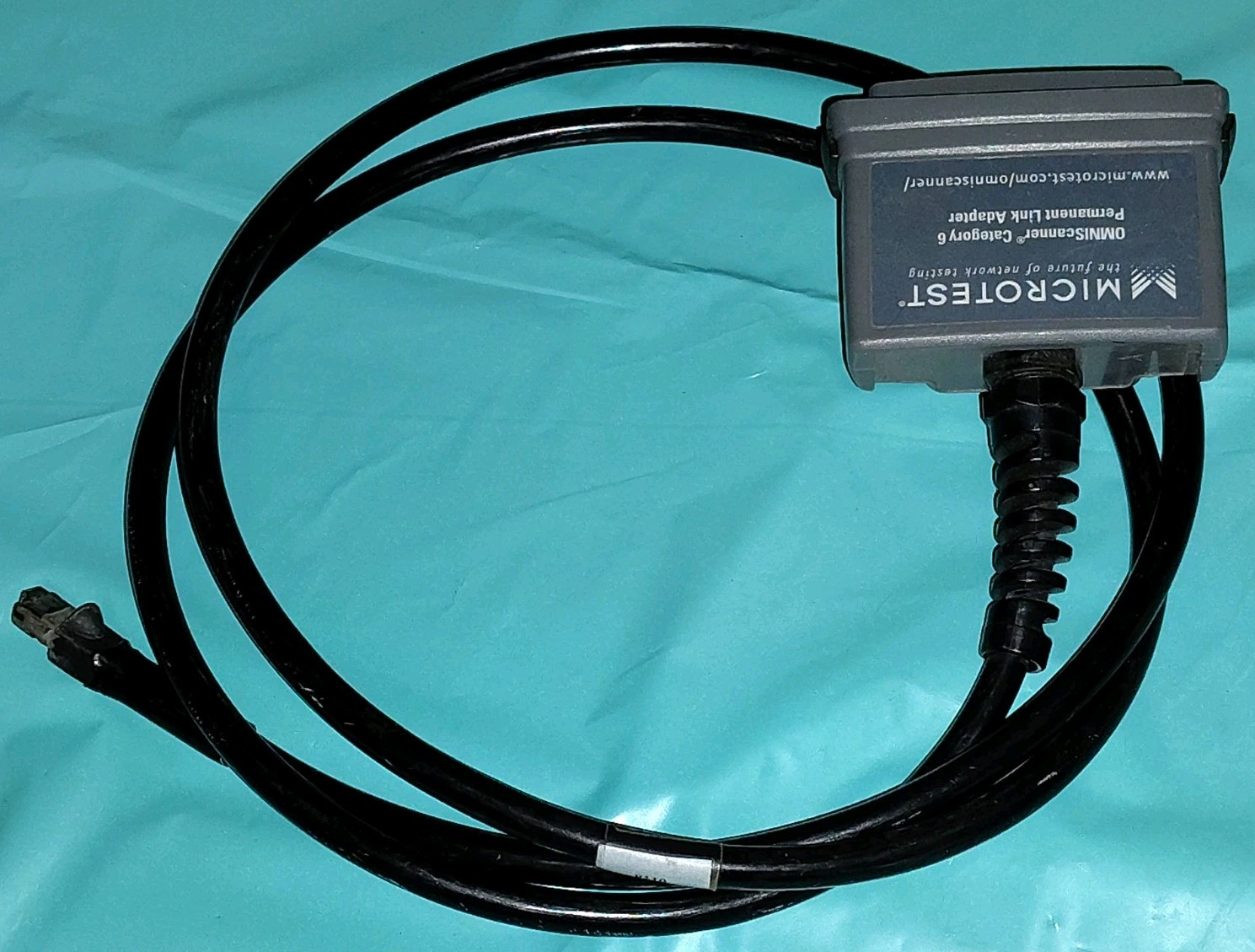 Fluke Microtest OMNIScanner Category 6 Permanent Link Adapter 2950-2630-03