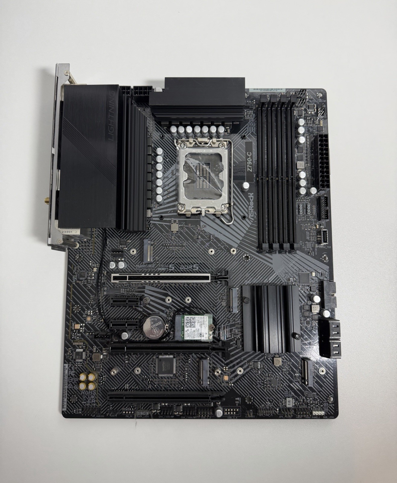 ASRock Z790-C Intel Desktop Motherboard LGA 1700 DDR5 ATX