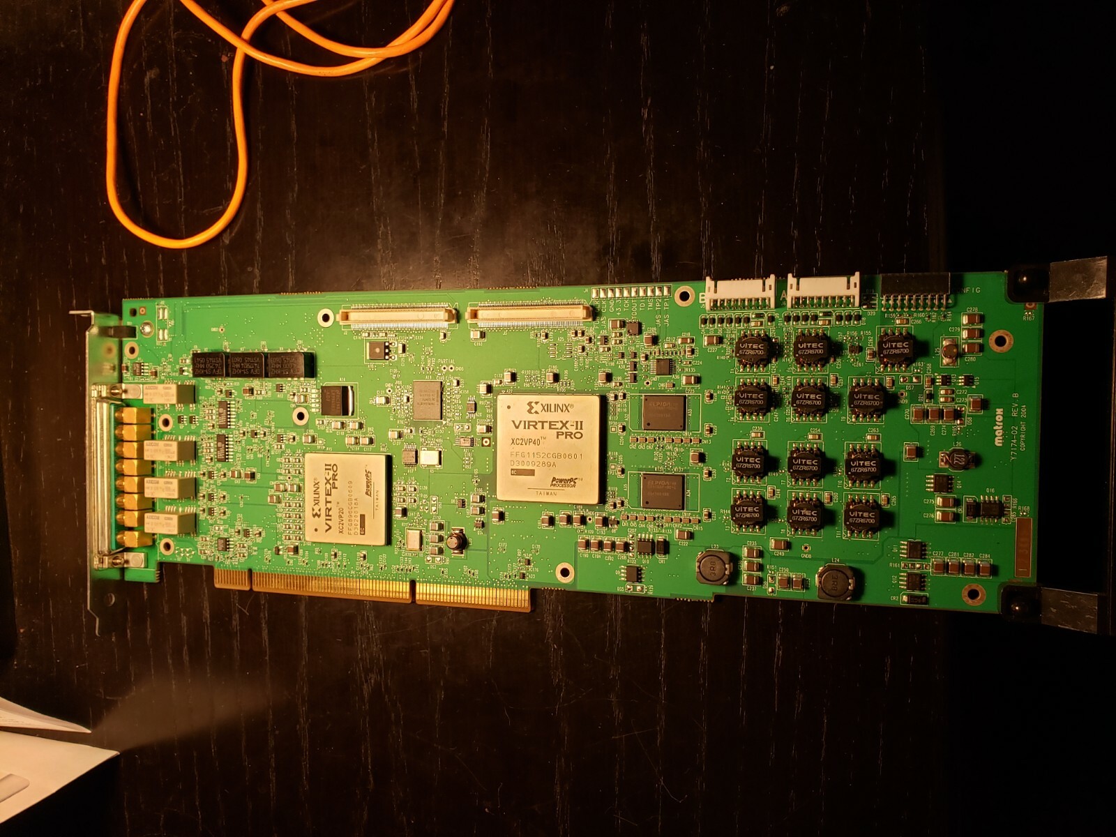 Matrox XMIO2/24/6000 PN 63039621897 PCI Video Card  - WORKING PULL
