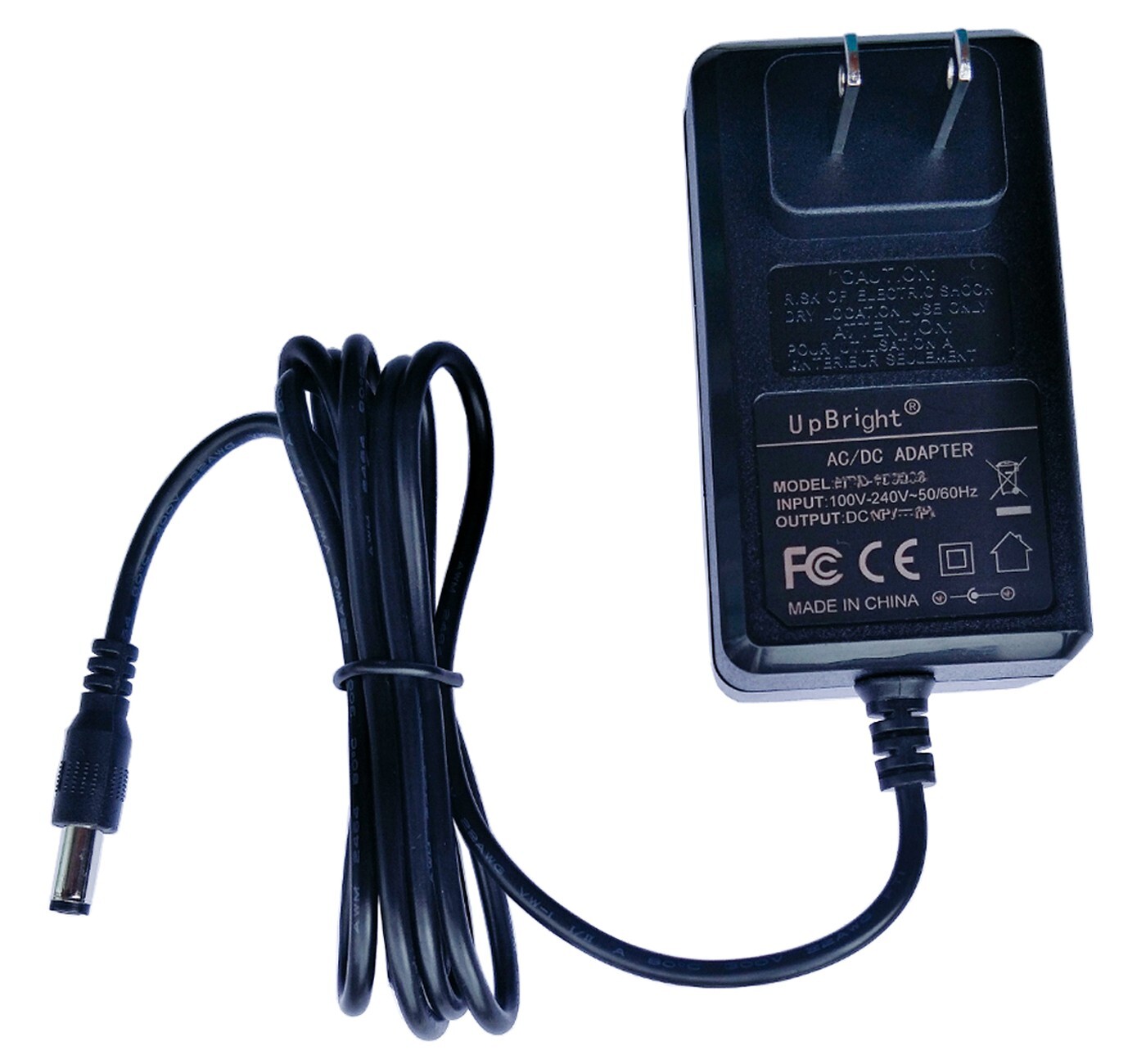 AC Adapter For Suaoki S601/20000 mAh Portable Solar Generator Power Supply Cord