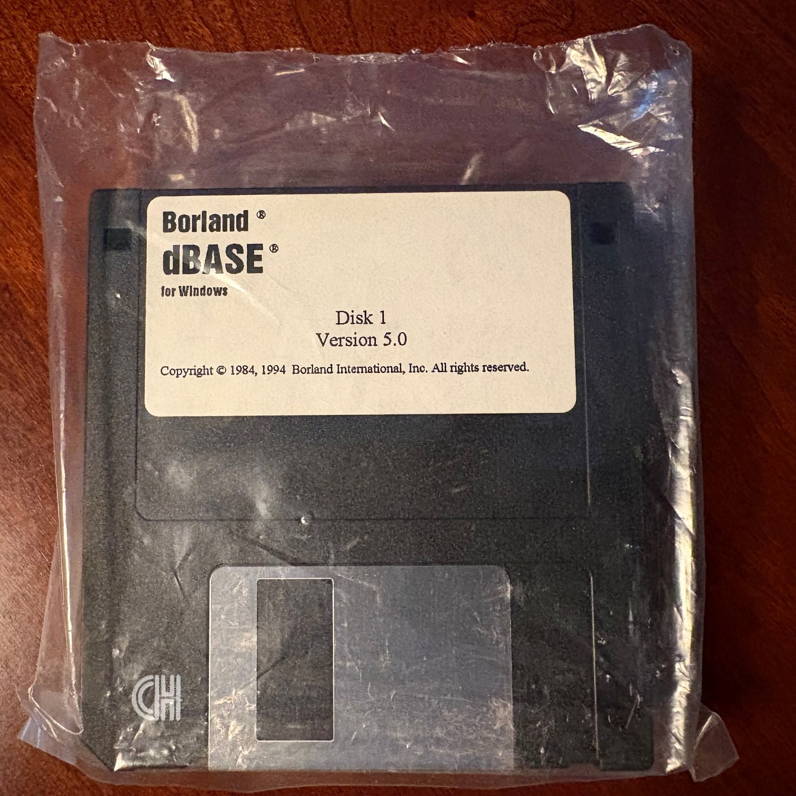 Borland dBase for Windows Version 5.0 3.5" Floppy Disks Diskettes VERIFIED