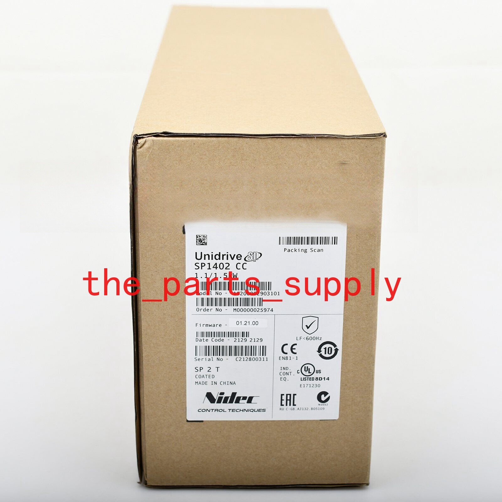 1pc  EMERSON NIDEC/CONTROL TECHNIQUES SP1402 Inverter Drive DHL/FEDEX