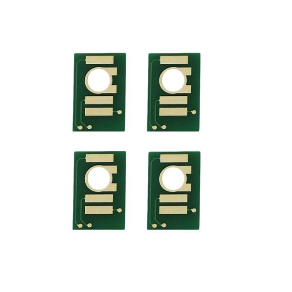 4PCS BCMY Toner Refill Reset Chips for Ricoh PC600 P C600 Color Laser Printer