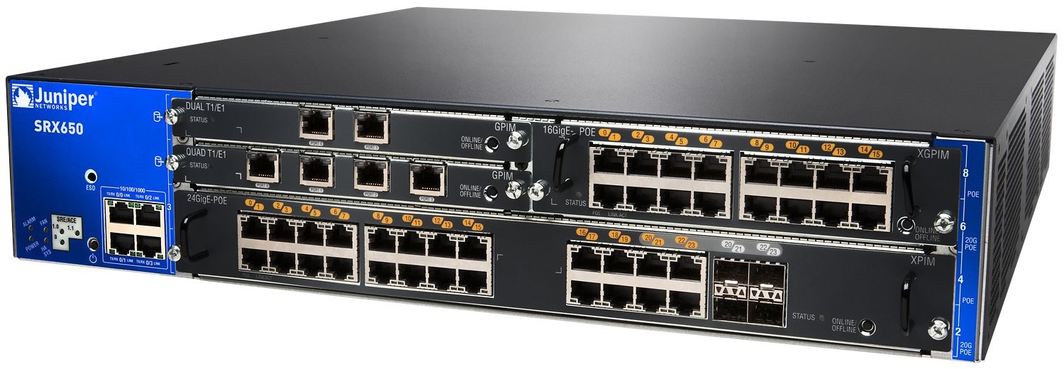 Juniper 16-Port 10/100/1000 Base-T Ethernet Switch SRX-GP-16GE