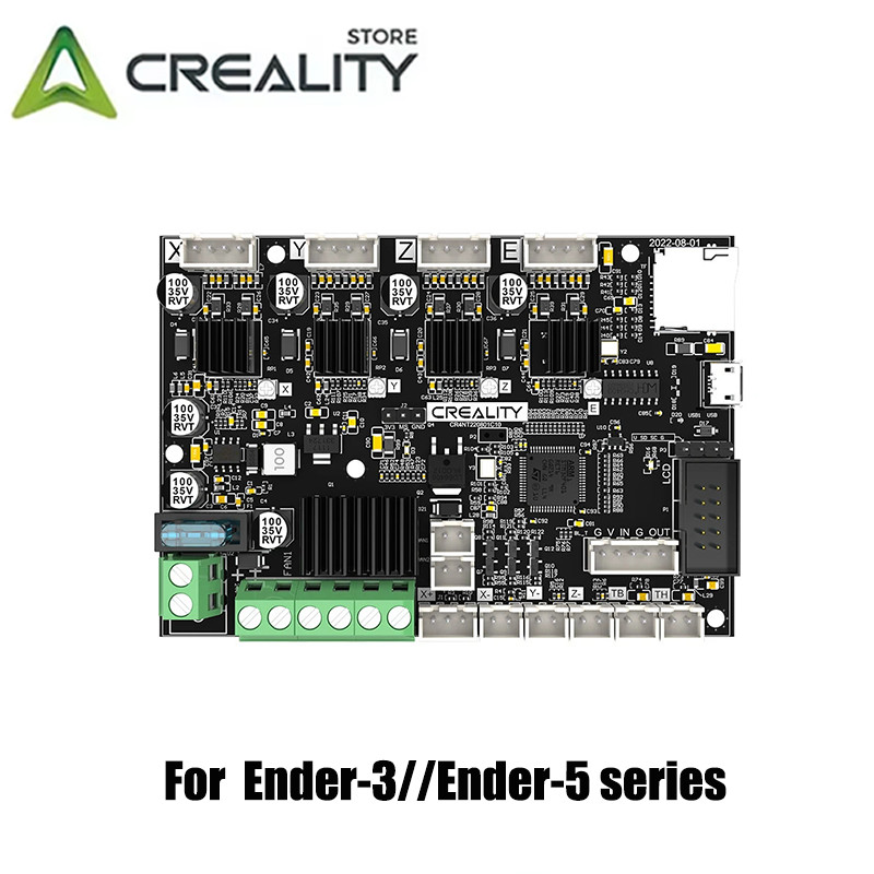 CREALITY New E3 Free-runs Silent Motherboard Upgrade Kit 32bit ARM Cortex-M4 