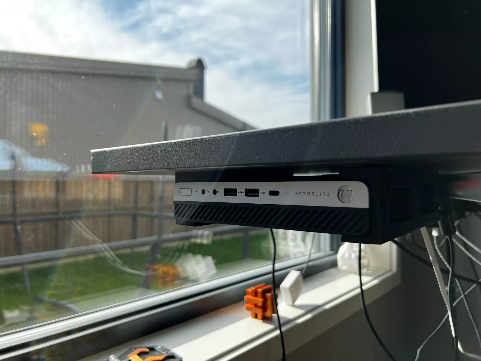 Under Desk Mount Holder for HP EliteDesk 800 G2 Mini Desktop
