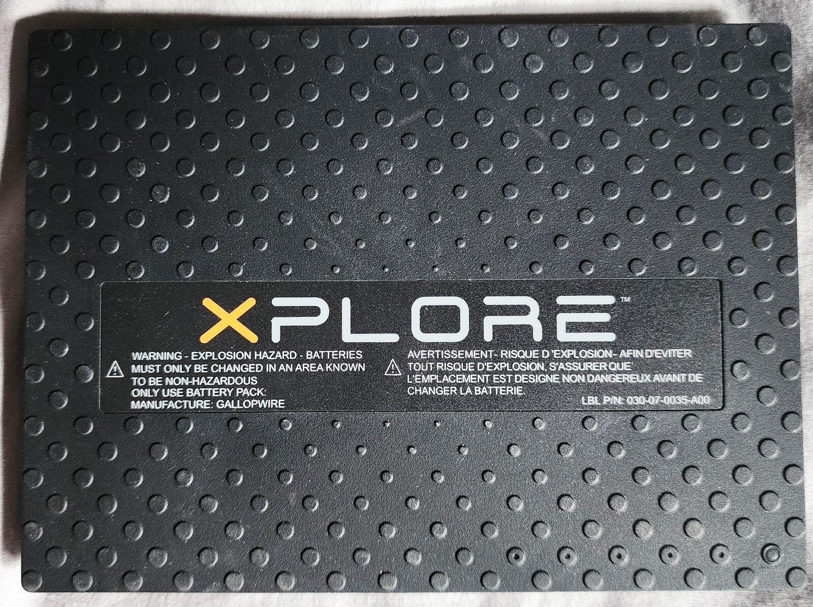 Xplore/Zebra R12/iX125R1 Tablet (BATKSX01L4) Battery