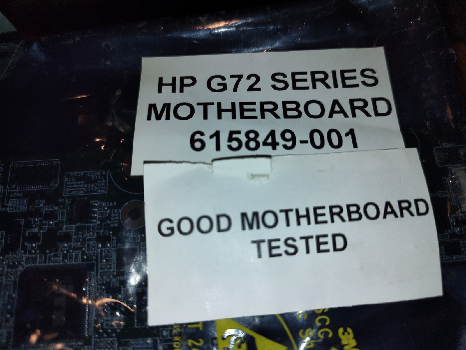 HP 615849-001 Laptop Computer Motherboard, Tested GOOD 