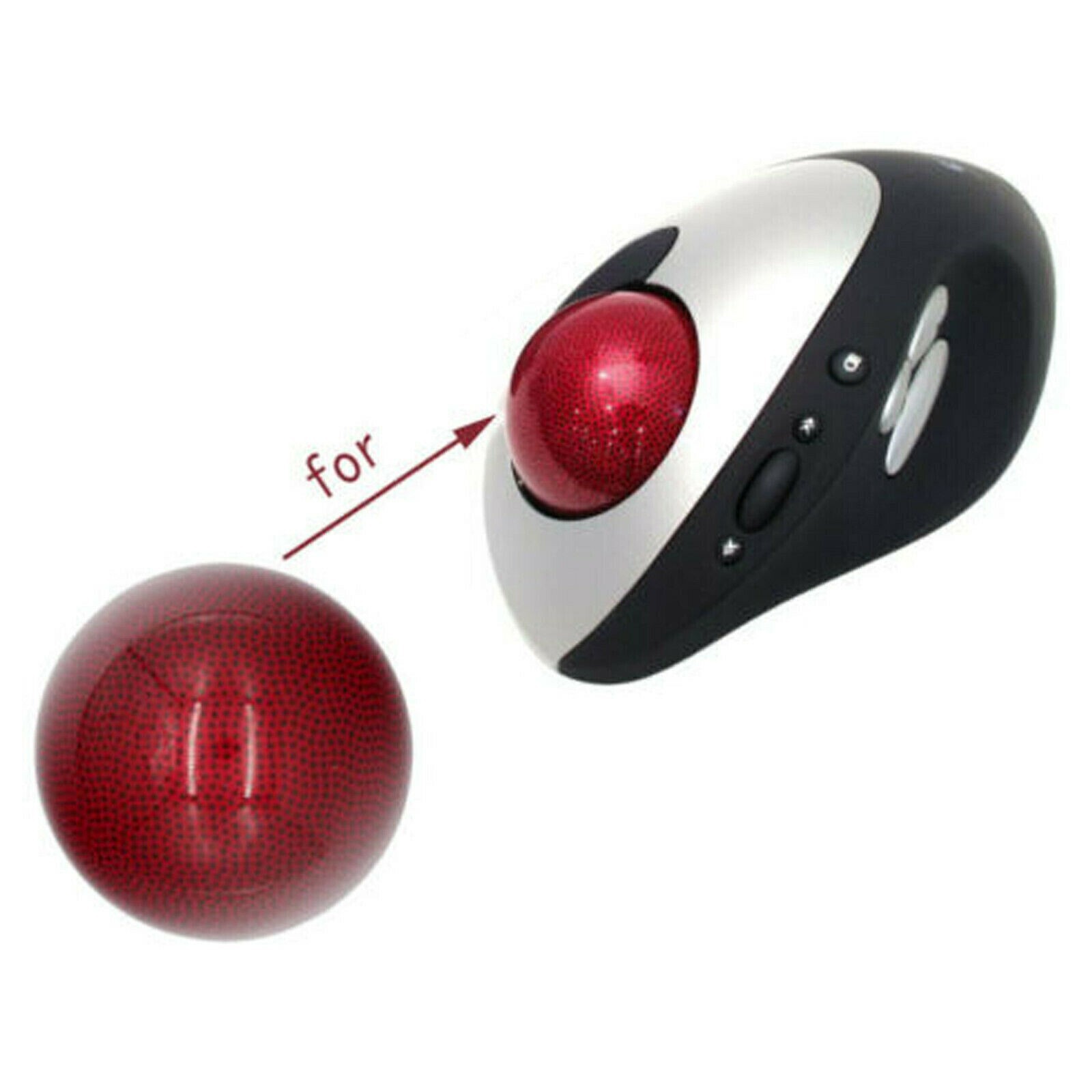 Mouse Ball Trackball 4.3 cm/ 1.69”For Logitech Cordless Optical Trackman T-RB22