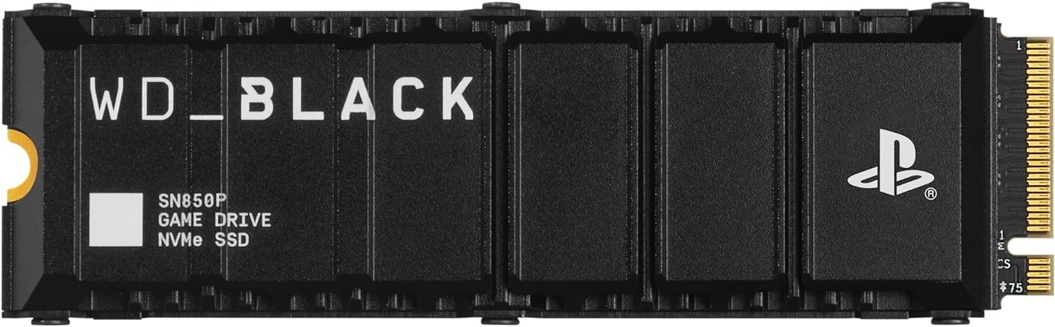 WD_BLACK 1TB SN850P NVMe M.2 SSD Officially Licensed Storage Expansion for PS...