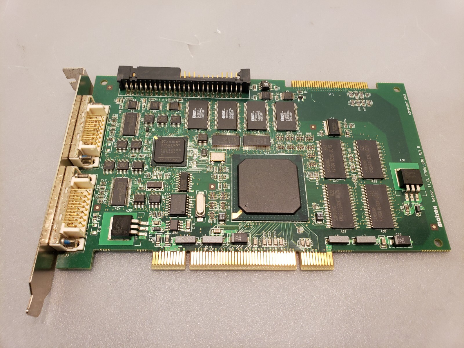 Matrox Meteor 2-CL/32 7007_0201 RevB PCI Frame Grabber image acquisition card