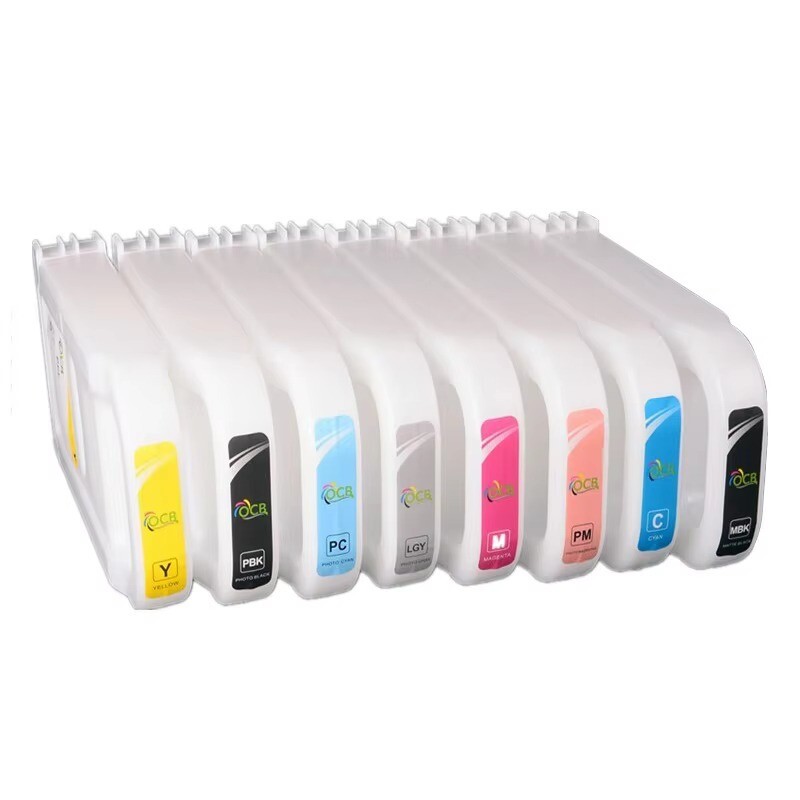 8PC PFI-1700 Empty Refillable Ink Cartridge For Canon Pro 2000 4000S 6000S