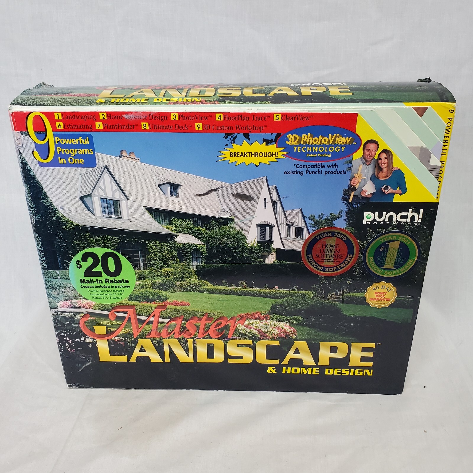Punch Master Landscape and Home Design BRAND NEW PC Software