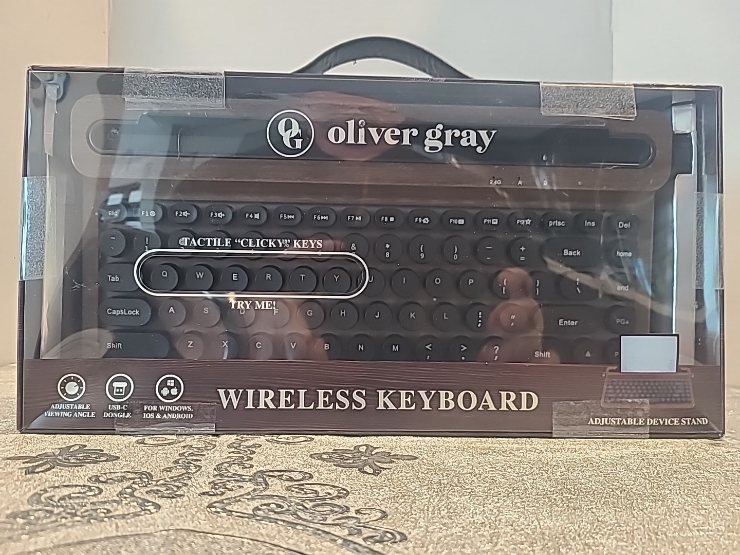 Oliver Gray Wireless Keyboard