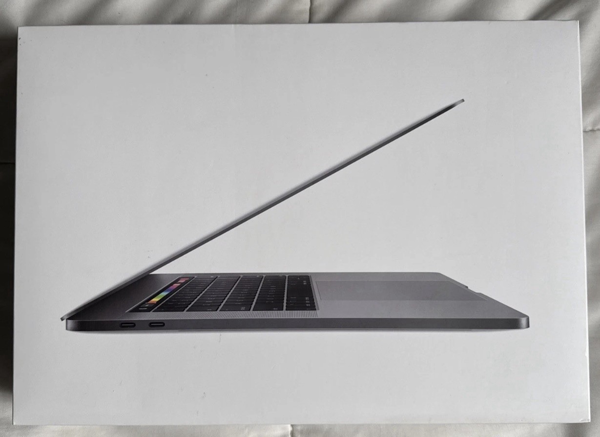 Apple MacBook Pro A1990 2018/2019 15 Inch Laptop Box Only