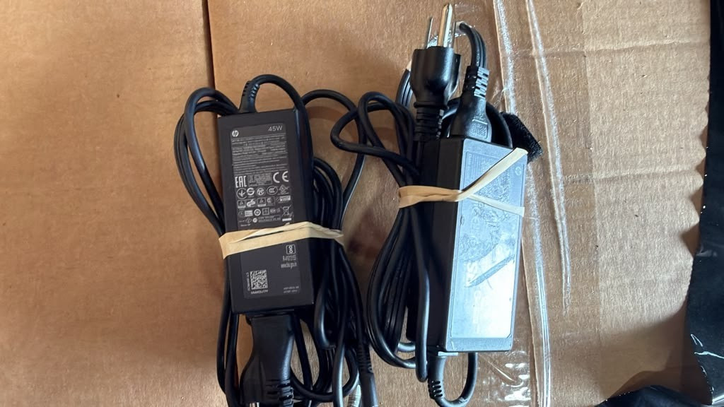 HP OEM 45W Type C Adapter Lot Boxes of 50 Units Individually wrapped