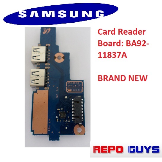 Genuine Samsung NP470R NP510R Series Daul USB Card Reader Board BA92-11837A  