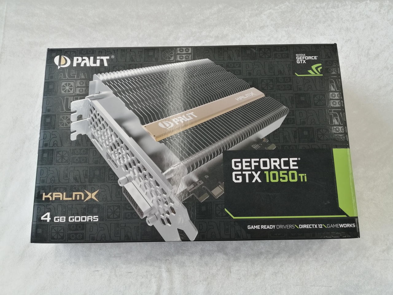 PALIT GTX 1050 Ti 4GB GDDR5 PCIe 3.0 Graphics Card DVI HDMI DisplayPort Used
