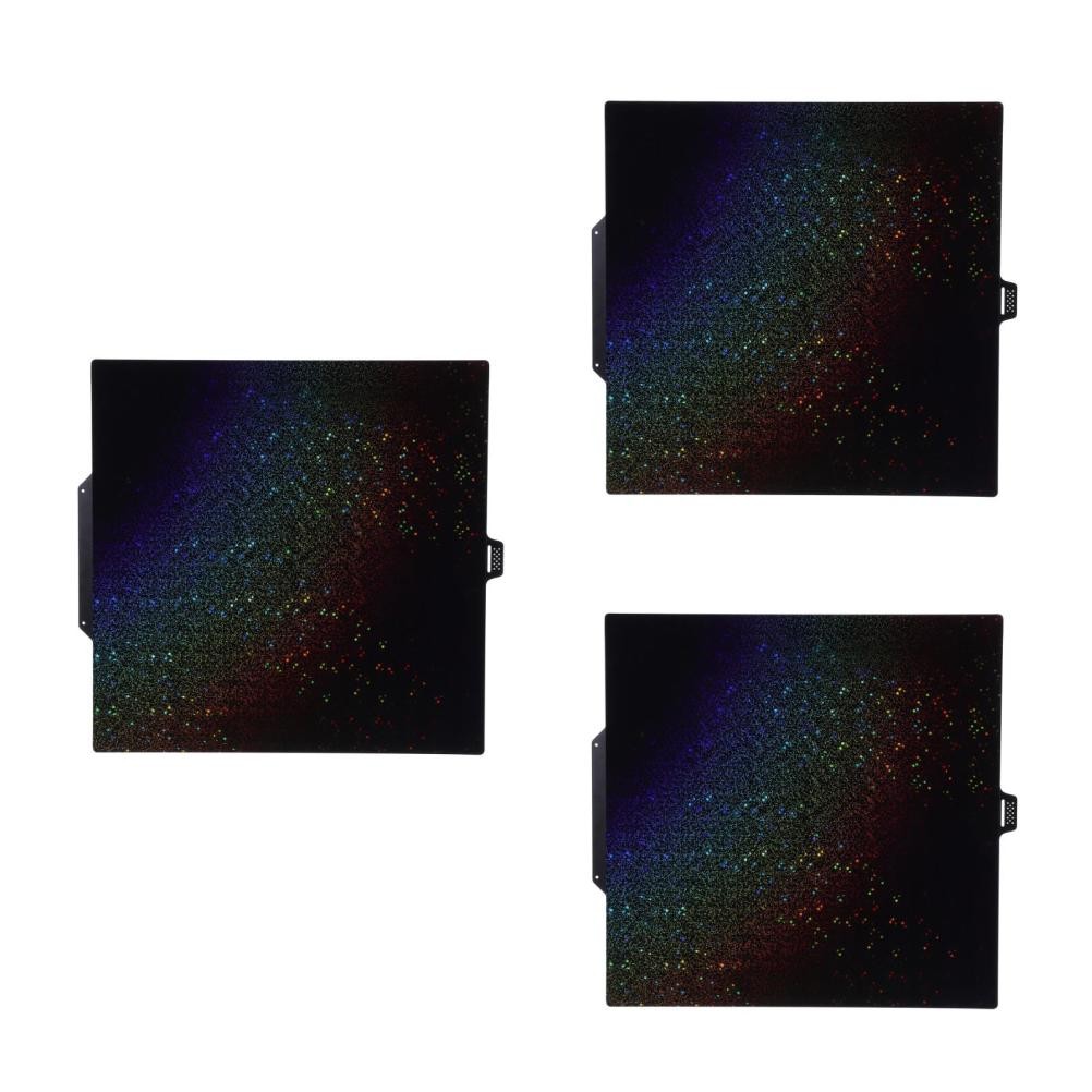 3pcs Build Plate 280x280mm - Dual-Textured, High Temperature Resistance, 3D
