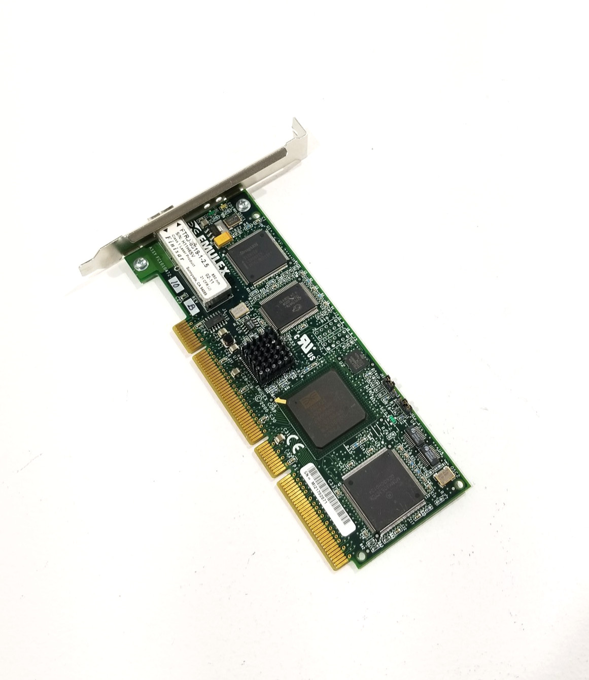 Emulex FC1010472-10 Single-Port 2Gb FC PCIe Host Bus Adapter P/N: 09P5079YL