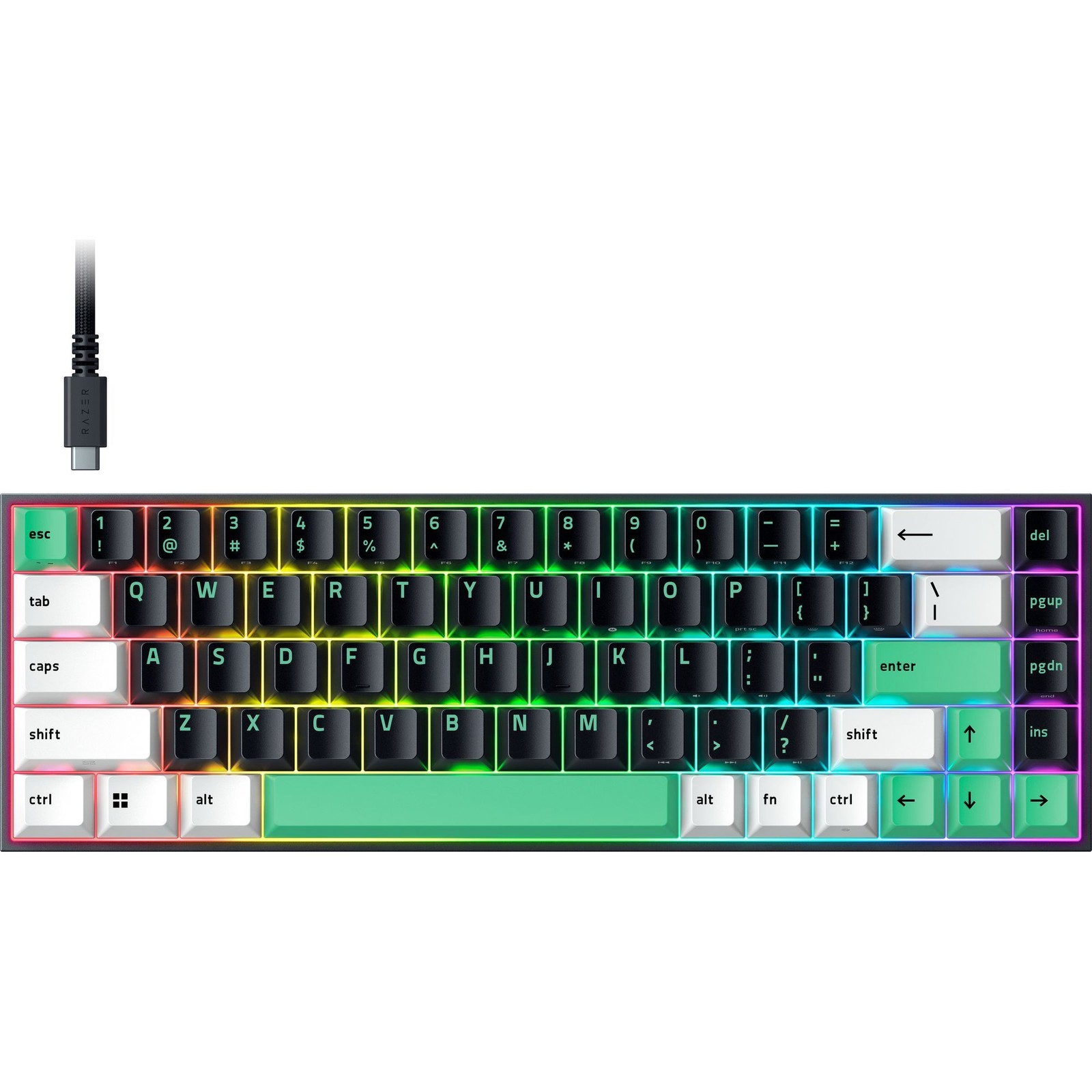 Razer Reclusa X Mini 65% - Enthusiast Gaming Keyboard - US Layout