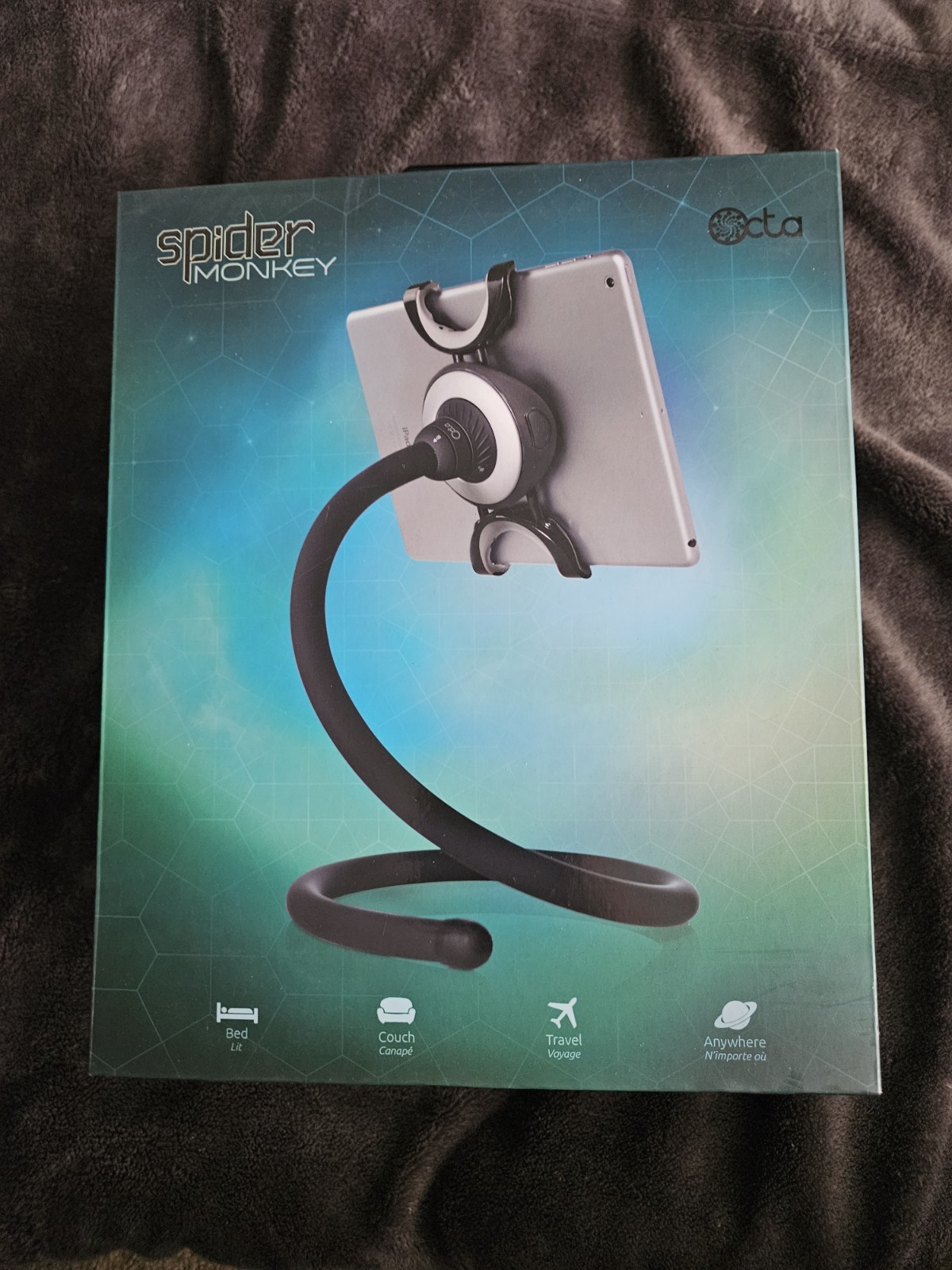 Octa Spider Monkey - Premium 36" Modular Gooseneck Tablet Mount For Ipad/Tablet