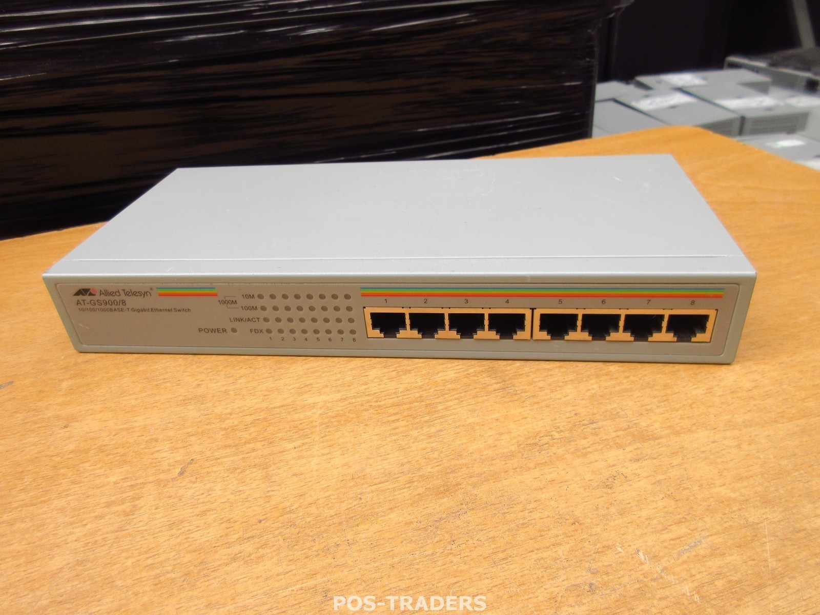 ALLIED TELESYN AT-GS908L 8-Port Gigabit Ethernet Switch 10/100/1000 AT-GS900/8