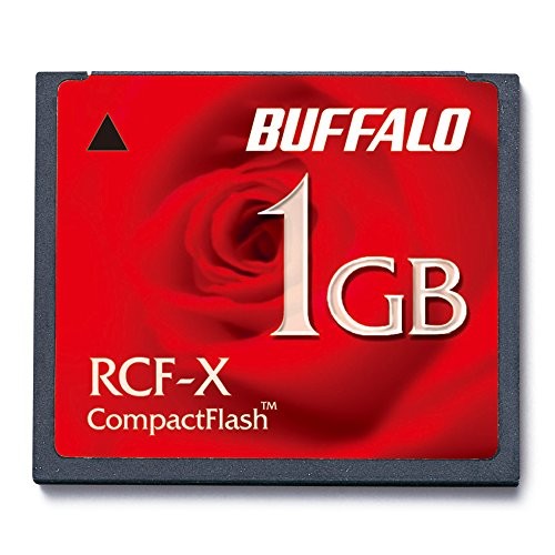 BUFFALO 1GB Compact Flash Memory Card RCF-X1GY CF Card Digital Camera