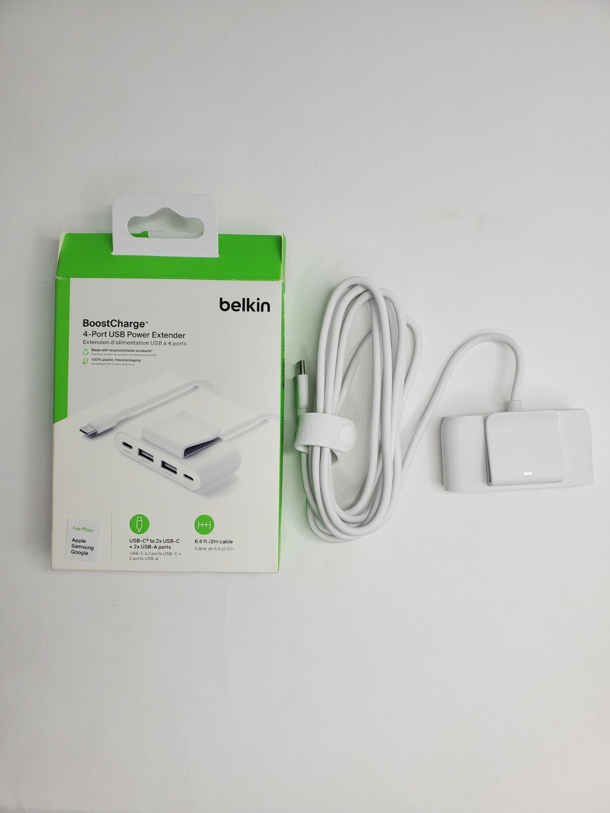 Belkin BoostCharge  4 Port USB Power Extender USB-C 30W for Nintendo Switch 2 3