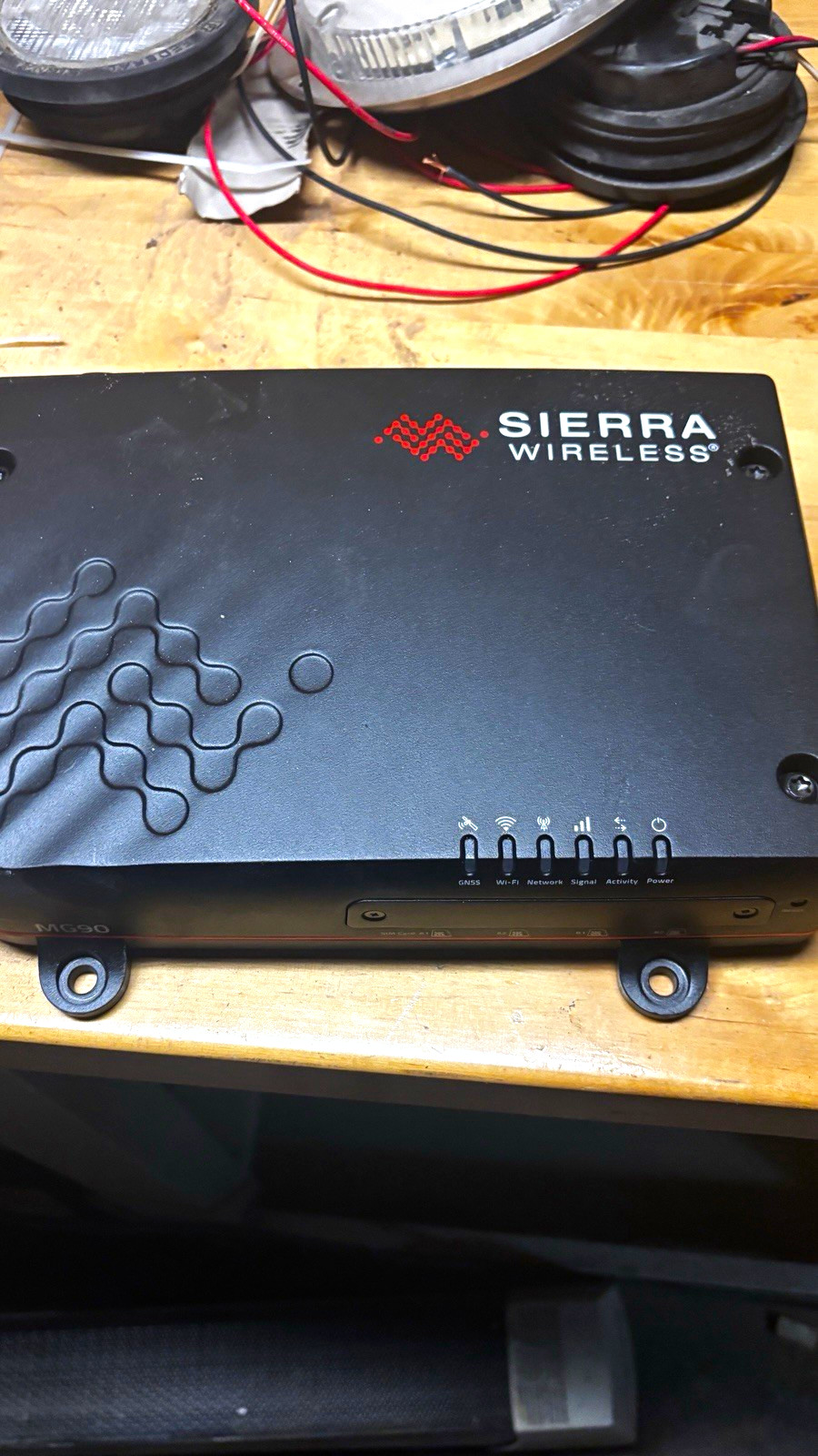 Sierra Wireless MG90 LTE Unlocked Wi-Fi Router 4-Port RJ-45 USB Black 1102695
