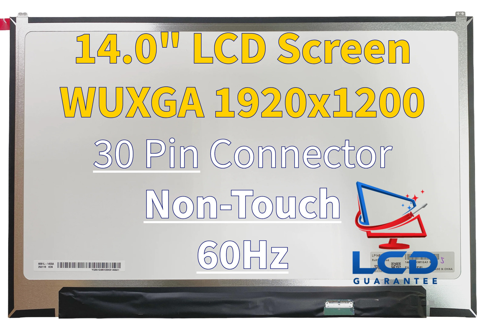 LG Gram 14Z90P-G.AP55G 14.0" Non-Touch Replacement IPS FHD LCD Screen Panel