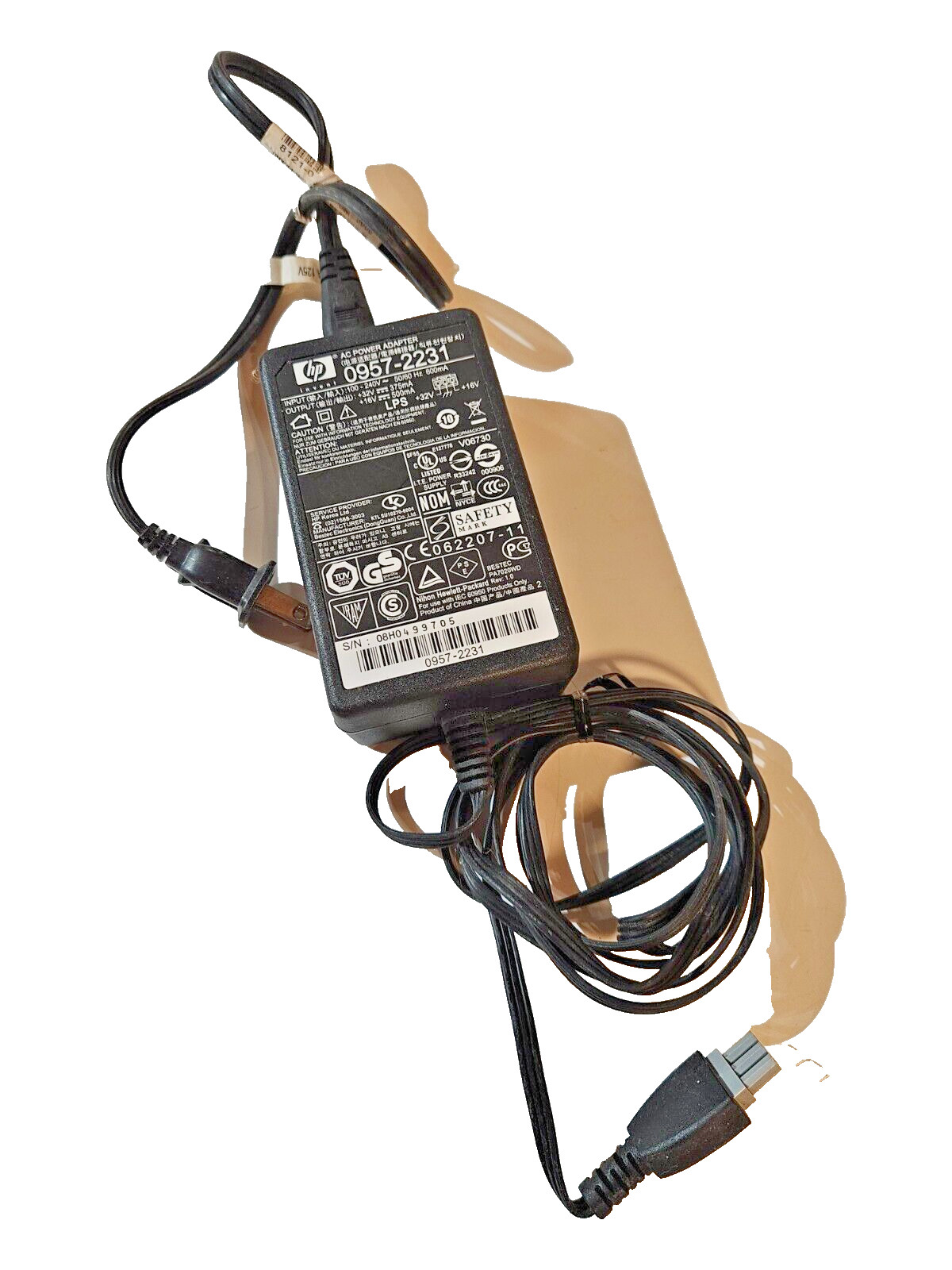 Original OEM HP AC/DC Power Adapter 0957-2231 Photosmart C4280 C4580 C4260