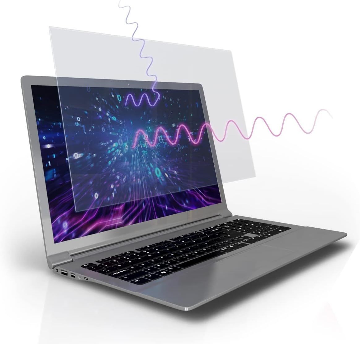 Premium Anti Blue Light and Anti Glare Screen Protector for 15.6 Inches Laptop