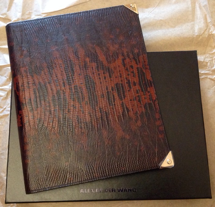 ALEXANDER WANG Prisma iPad Tablet Case Pouch Leather Portfolio NWT