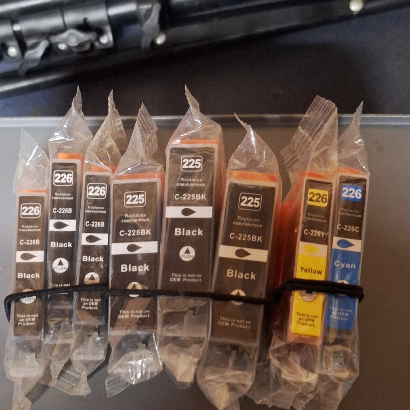 For Canon 225/226 Compatible Inkjet Cartridges Set Black Cyan Yellow