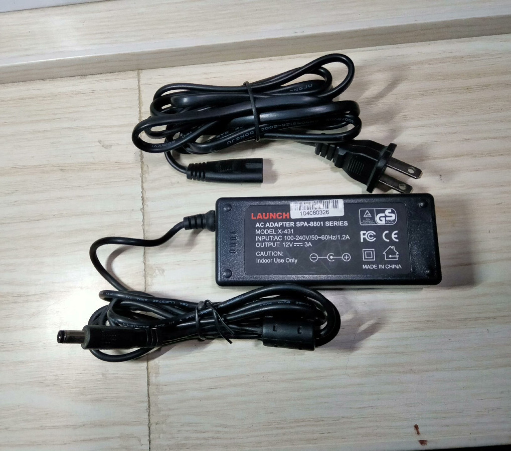 Genuine Launch X431PAD3 Adapter Power Supply