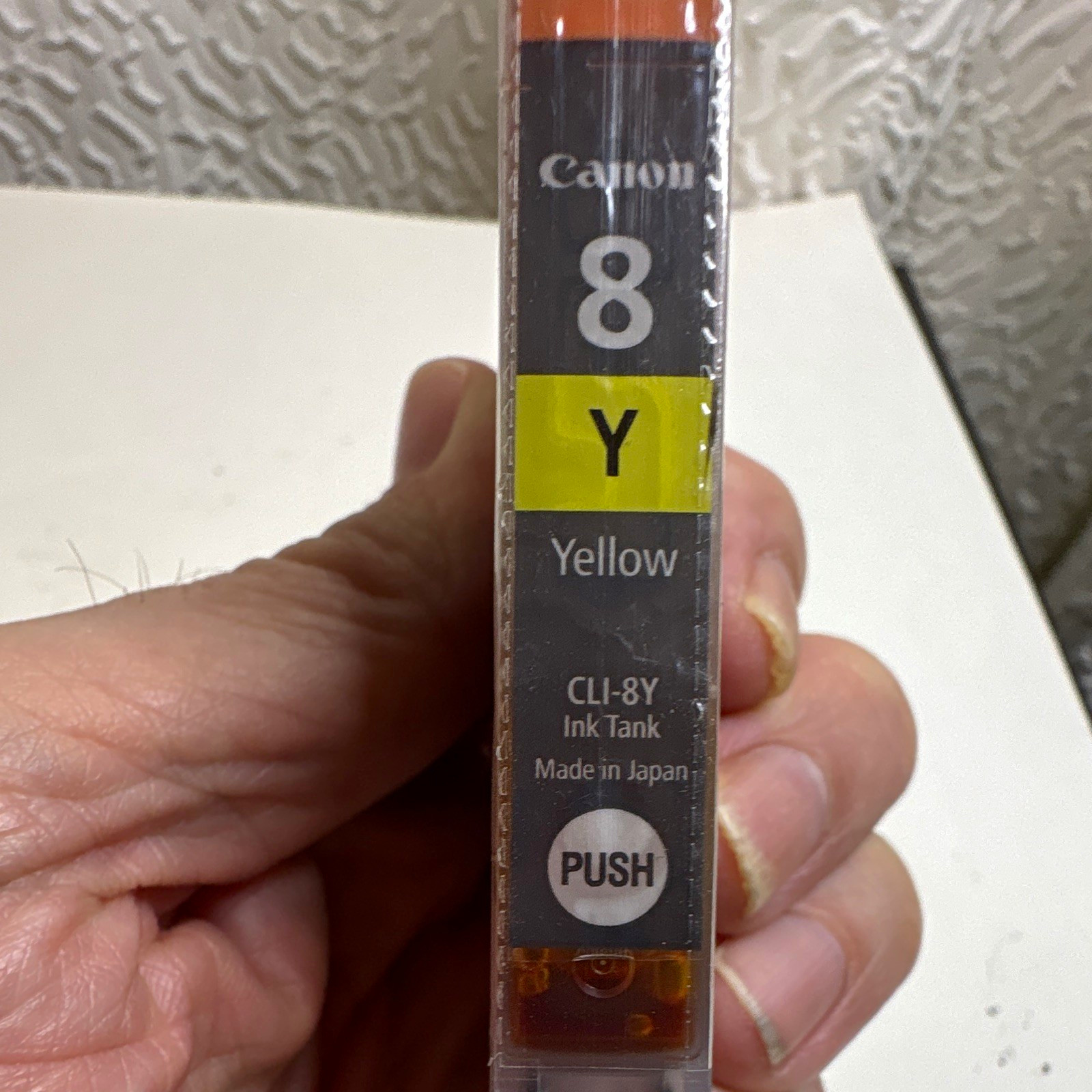 Canon Genuine CLI-8Y Yellow Inkjet Ink Tank Cartridge MPN CLI-8Y