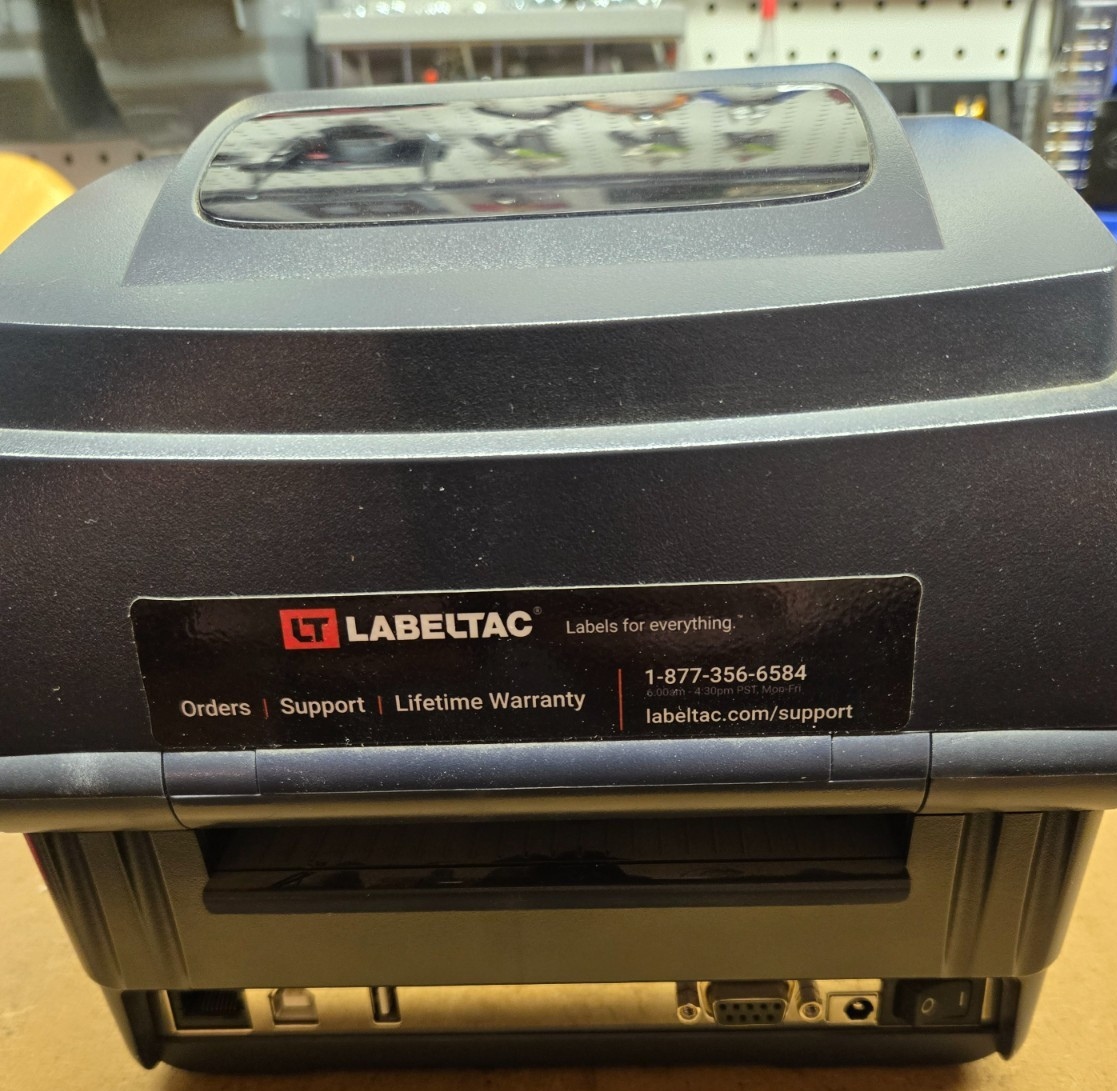 LabelTac 4 Industrial Thermal Transfer Label Printer LCD Ethernet USB Autocutter