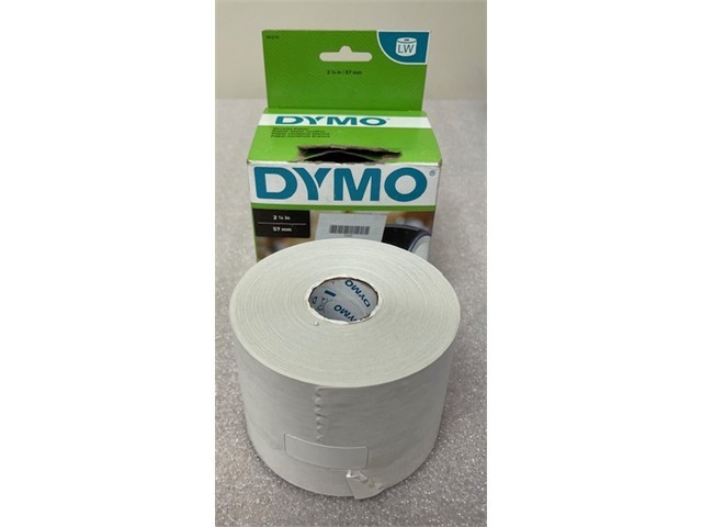 Dymo 30270 LW Continuous Receipt Label Paper 2-1/4" x 300 Feet White (1 Roll)