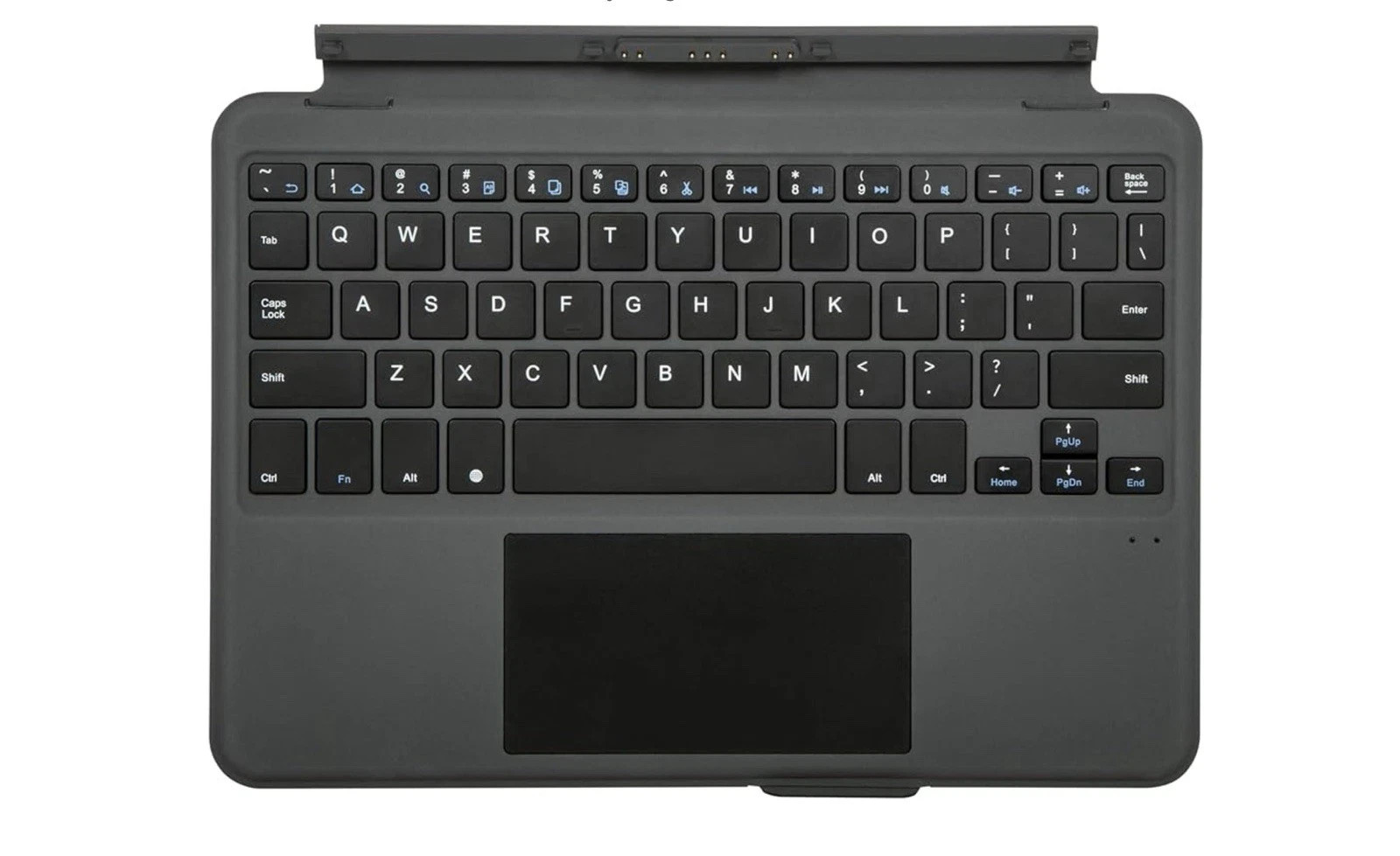 Samsung Tab Active4 Pro Magnetic Keyboard Rugged Slim Matte Black GP-JKT636TGBBW