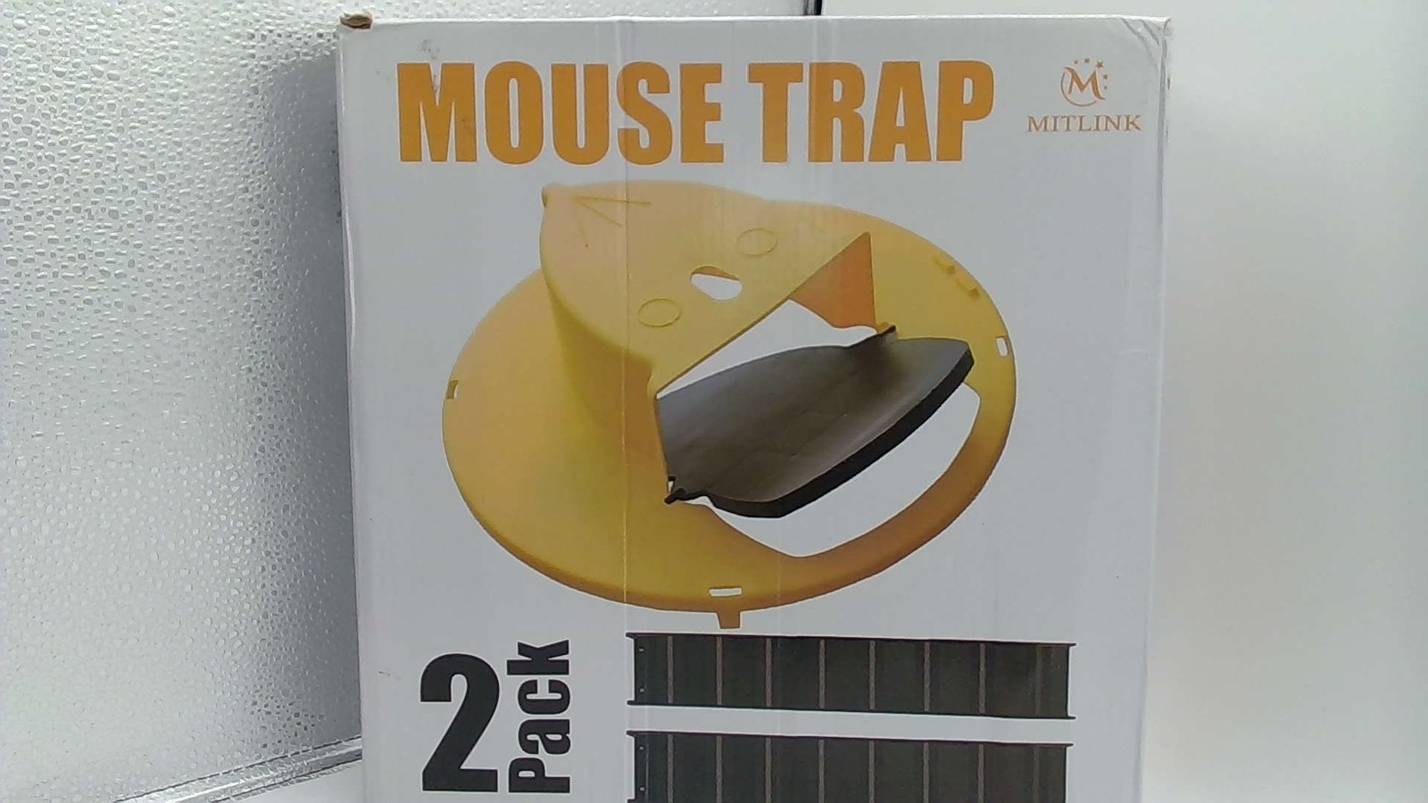 MOUSE TRAP BUCKET SAFE - EASY - REUSABLE Yellow