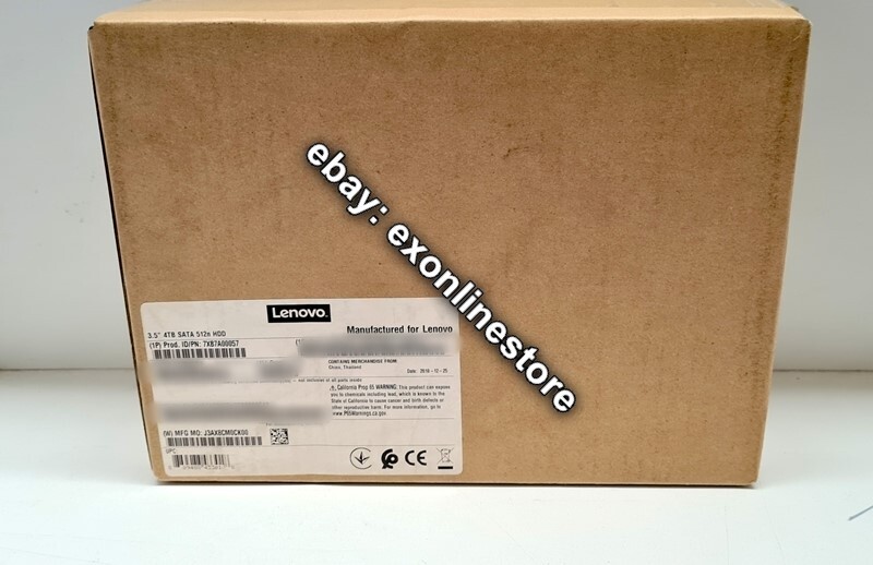7XB7A00057 - 4TB 7.2K 6Gbps SATA 3.5" Simple Swap 512n HDD Brand New