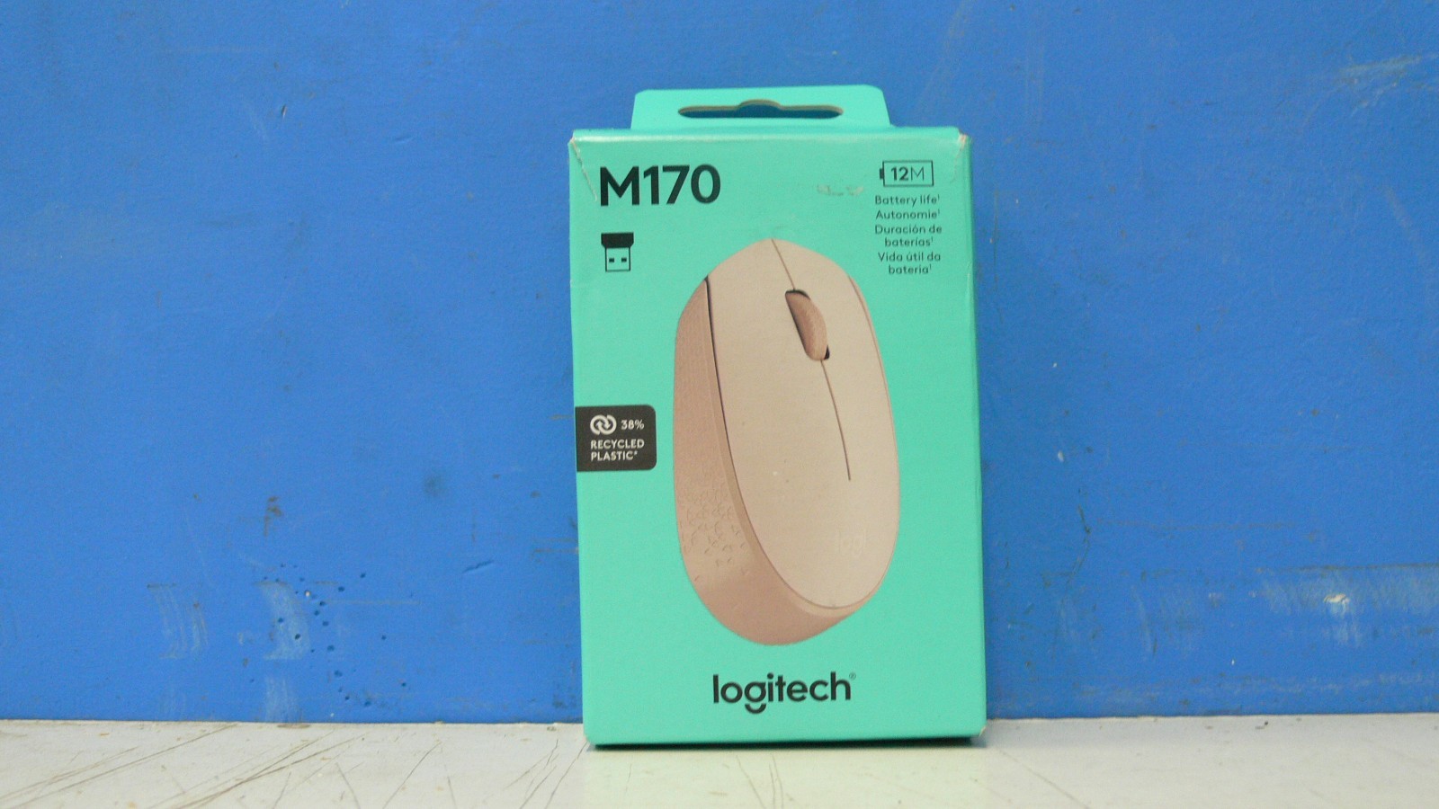 Logitech M170 Mouse White (1-B4-9)
