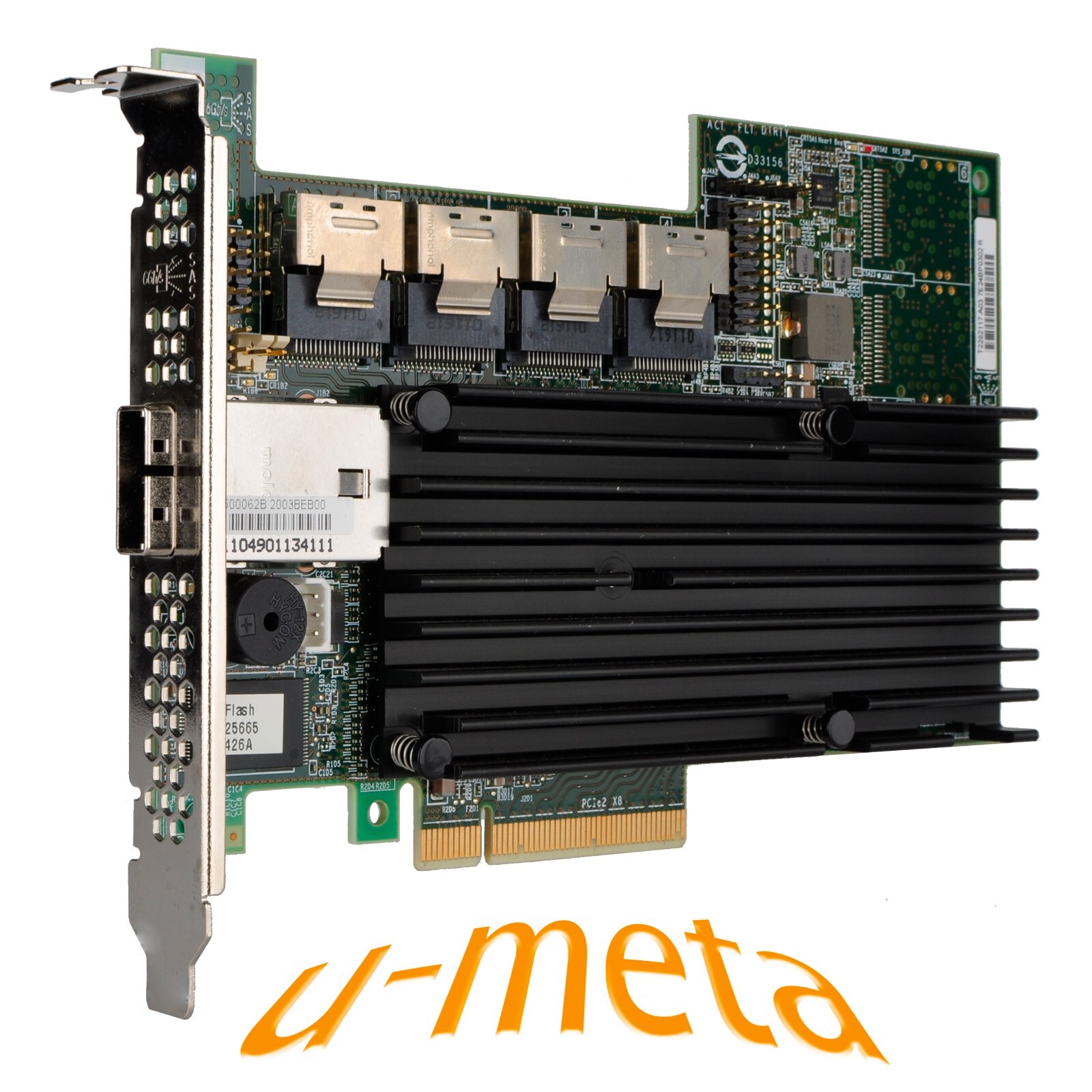 LSI SAS 9750-16i4e 6Gb/s 16 Ports PCIe 2.0x8  RAID Controller 3Ware Megaraid