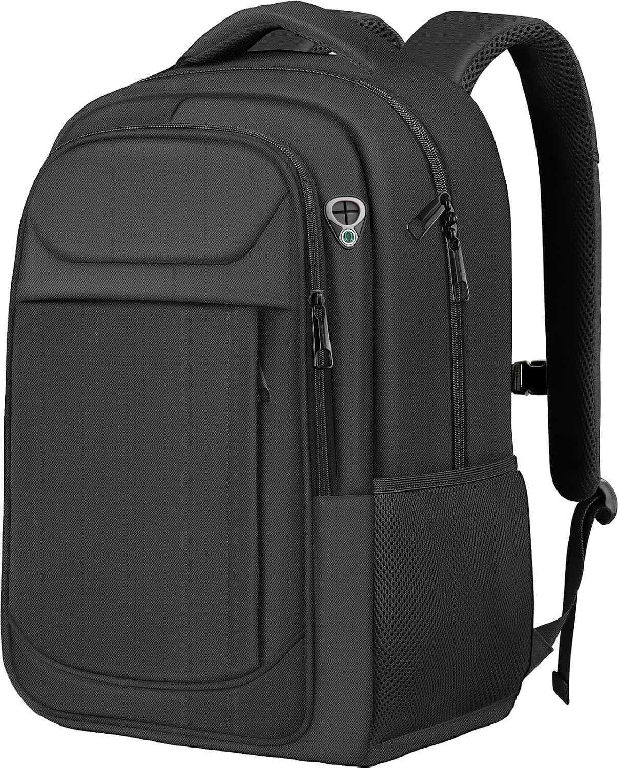 17" Laptop Backpack Travel Computer Bag Airline Approved Carry On Black