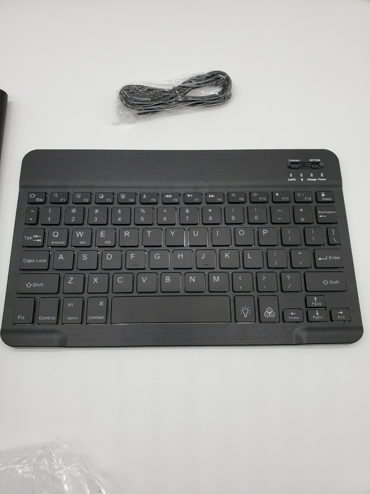 3 Systems Wireless Keyboard with BoriYuan Case (Works with Bluetooth on iPad)