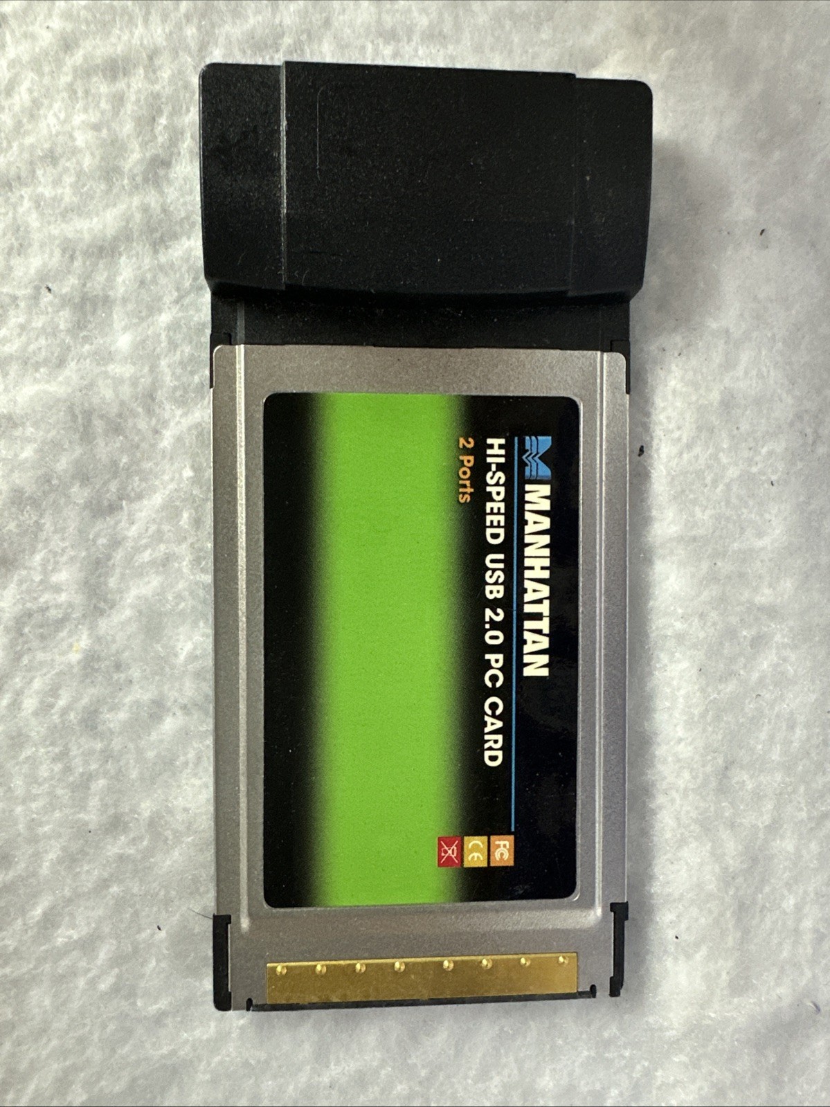 Manhattan High-Speed Usb 2.0 Pc Card With Two Ports