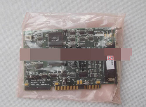 1pc used 8F-91919 CHASE RESEARCH PLC AT-FAST 8 REV 1 8F-01919 card