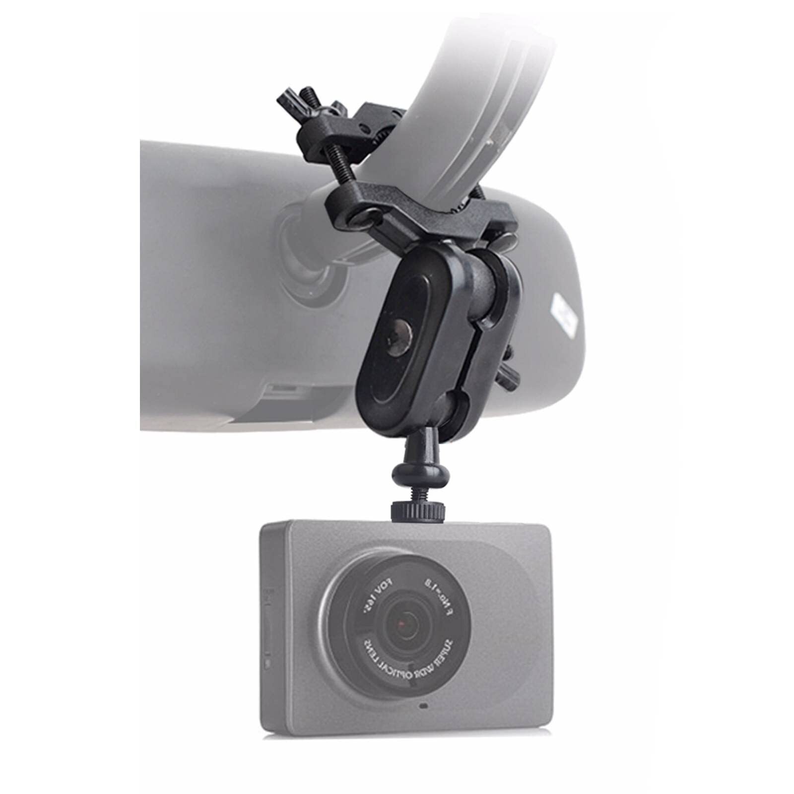 Universal Dash Cam Mount for Rearview Mirror with 16 Adjustable Joint Options