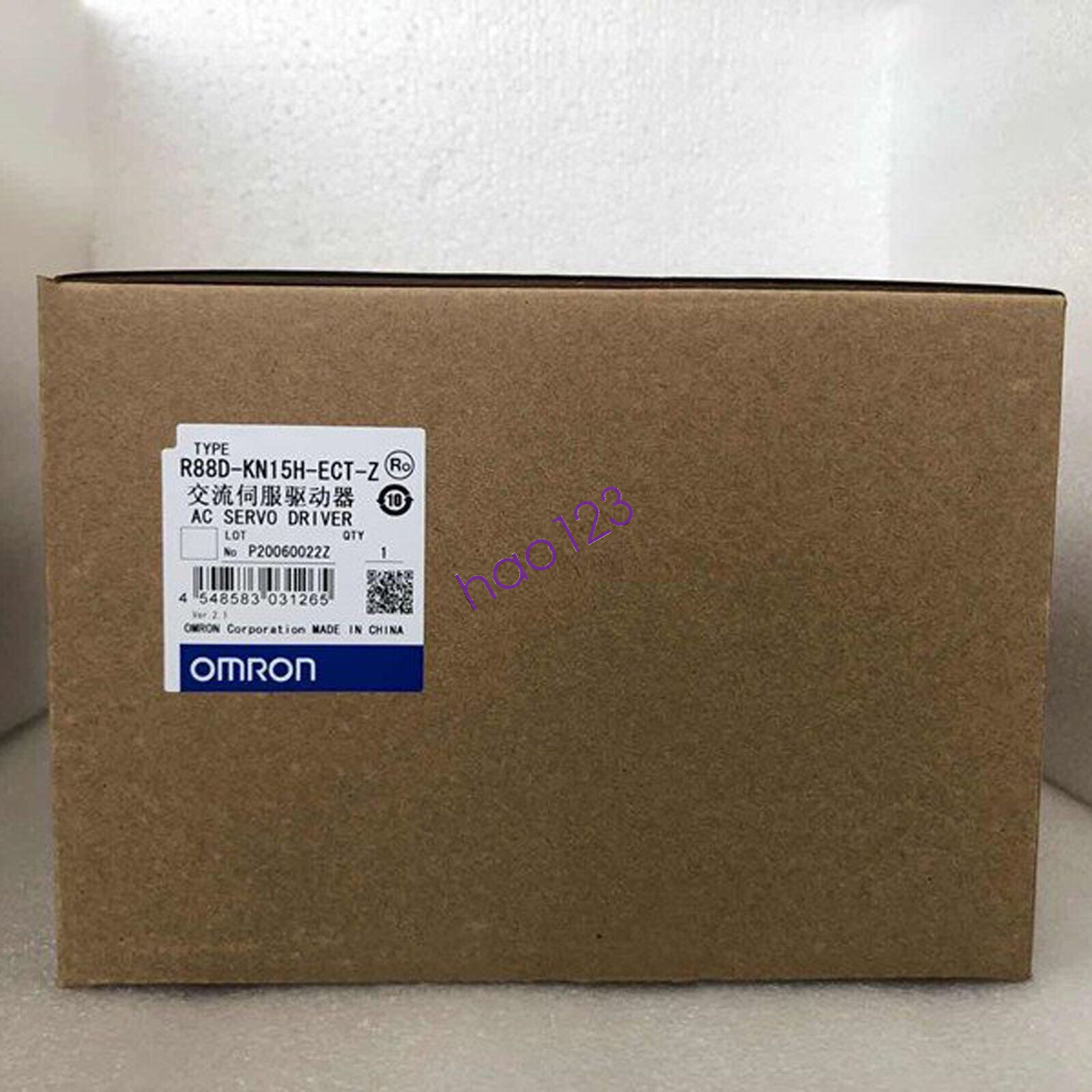 1PCS New Omron servo drive R88D-KN15H-ECT-Z DHL/FedEx